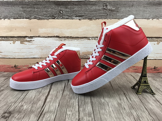 Adidas NEO High-Top  Women Shoes Lined with Fur -002