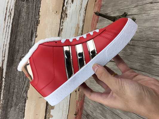 Adidas NEO High-Top  Women Shoes Lined with Fur -002