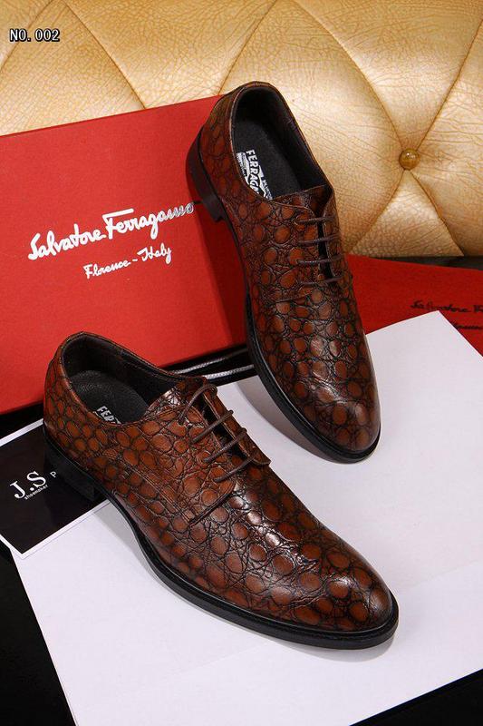 Ferragamo Men shoes 1:1 quality-005