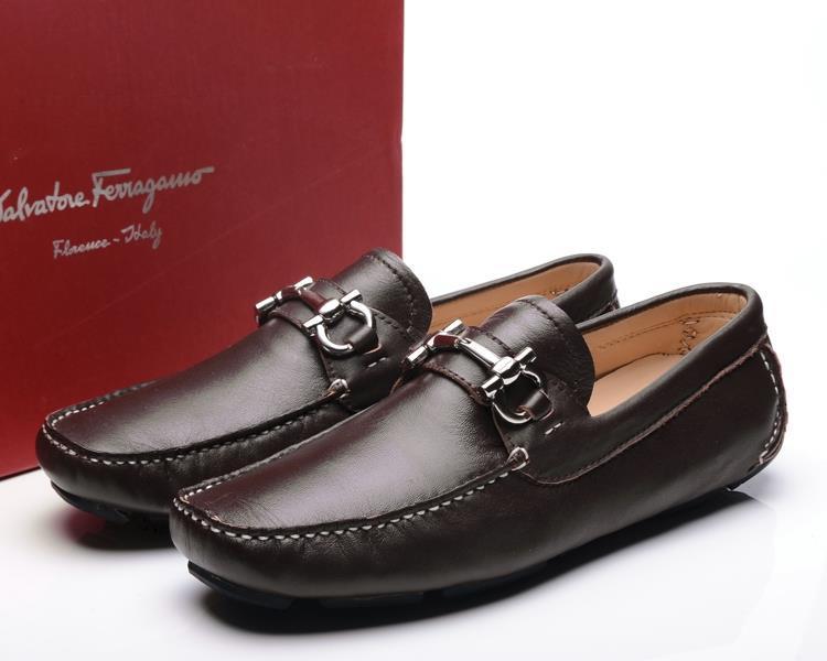 Ferragamo Men shoes 1:1 quality-009