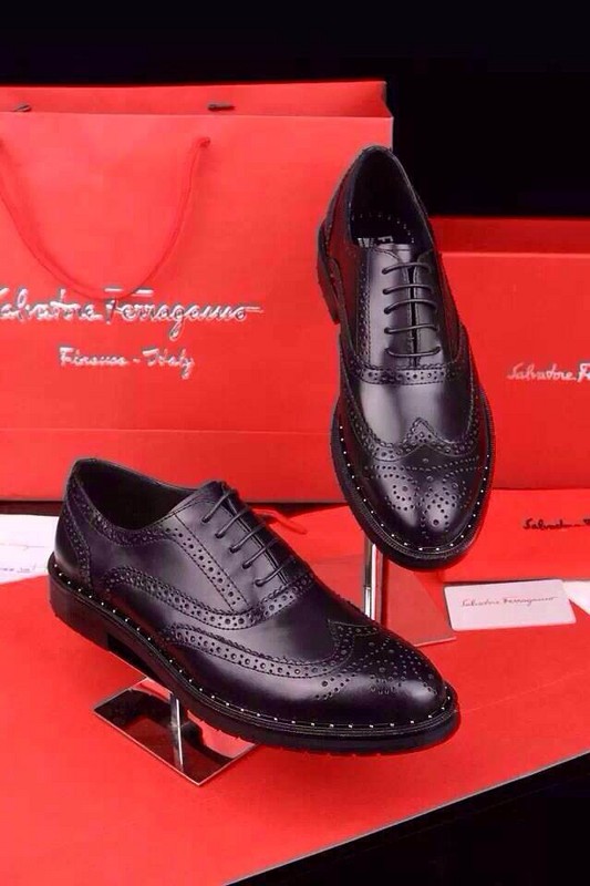 Ferragamo Men shoes 1:1 quality-053