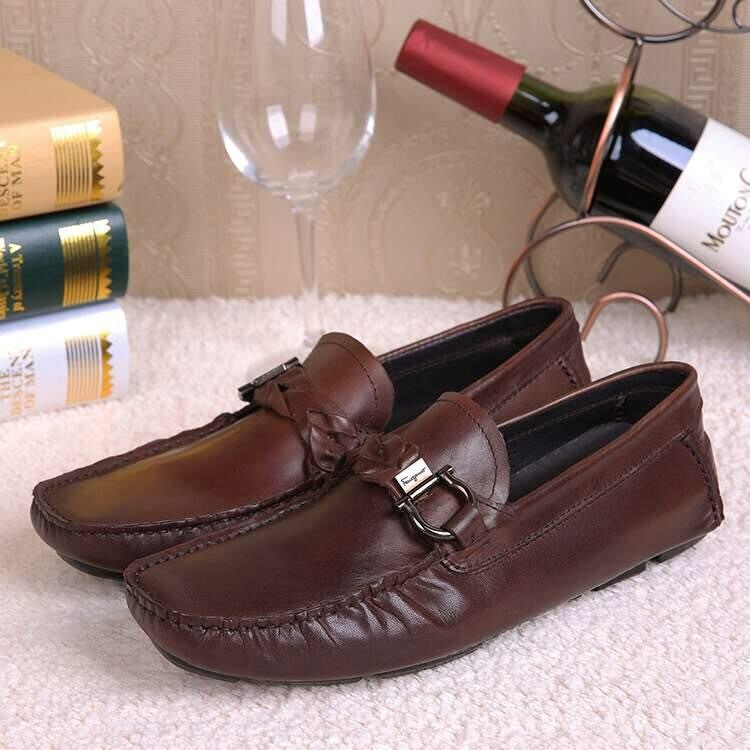 Ferragamo Men shoes 1:1 quality-070