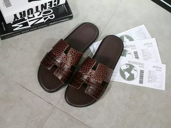 Hermes men slippers AAA-053(38-45)