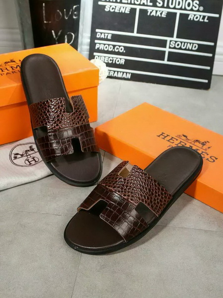 Hermes men slippers AAA-053(38-45)