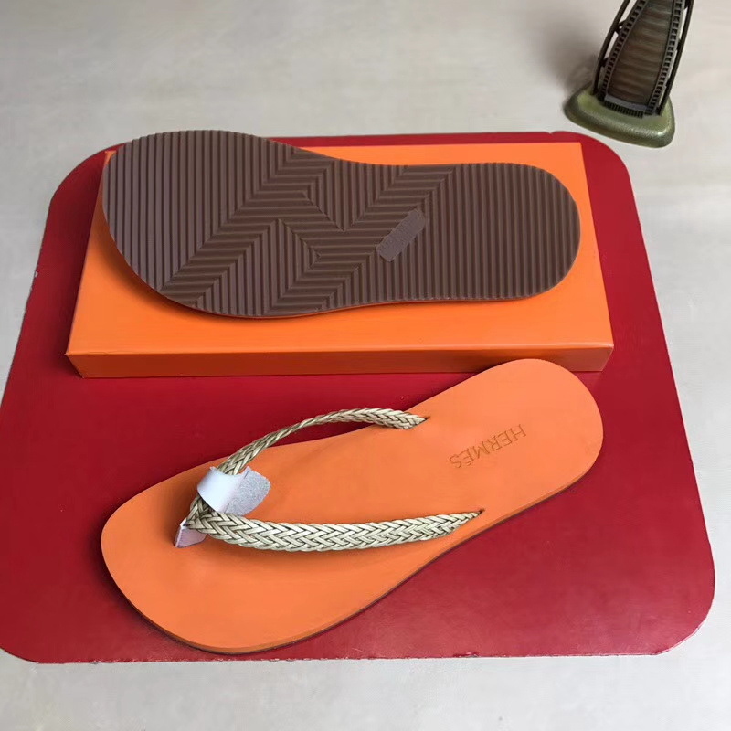 Hermes men slippers AAA-076(38-44)