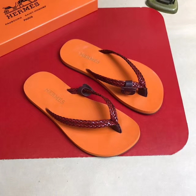 Hermes men slippers AAA-077(38-44)