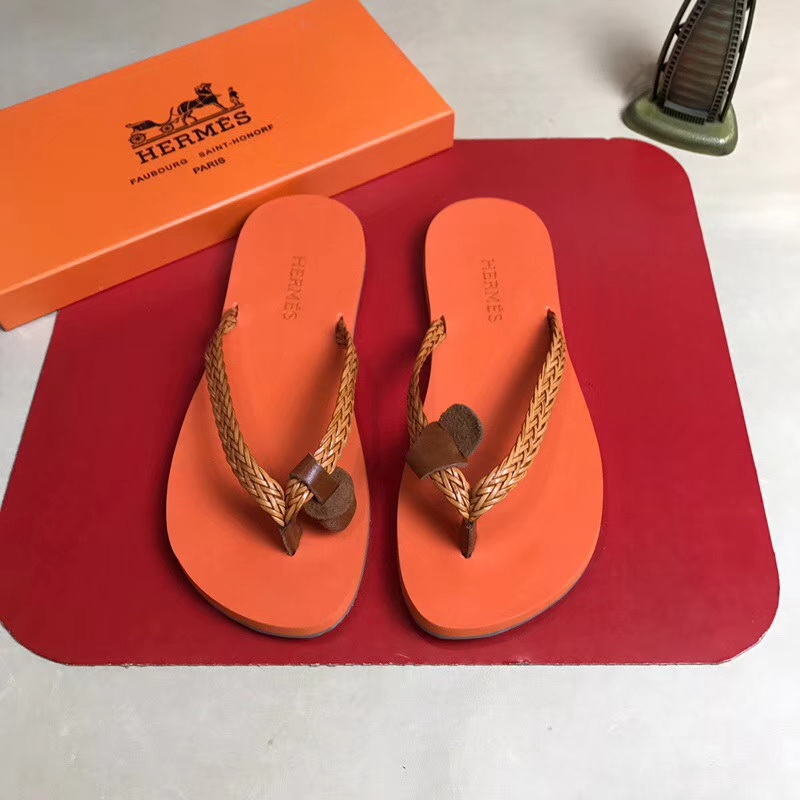 Hermes men slippers AAA-078(38-44)