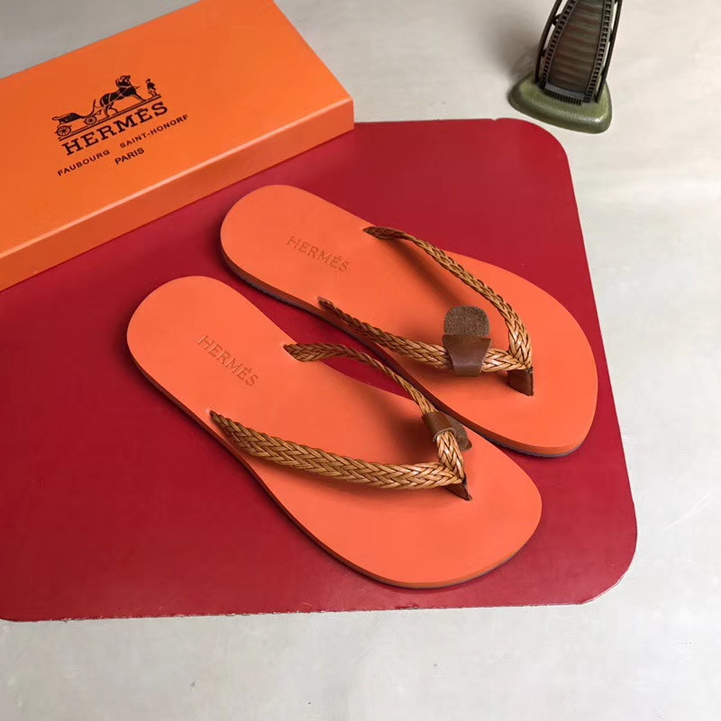 Hermes men slippers AAA-078(38-44)