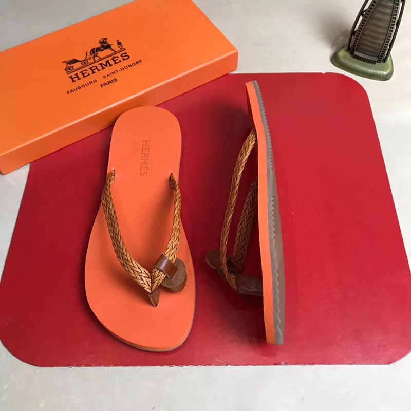 Hermes men slippers AAA-078(38-44)