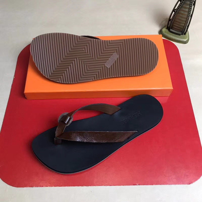 Hermes men slippers AAA-079(38-44)