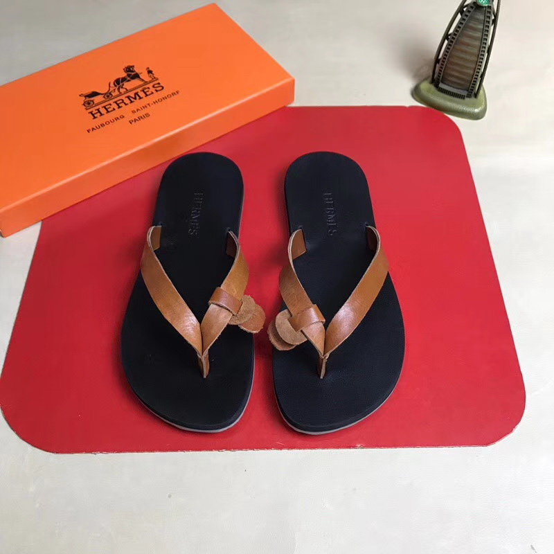 Hermes men slippers AAA-080(38-44)