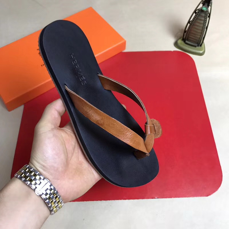 Hermes men slippers AAA-080(38-44)