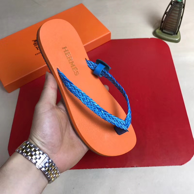 Hermes men slippers AAA-081(38-44)