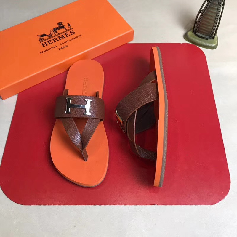 Hermes men slippers AAA-082(38-44)