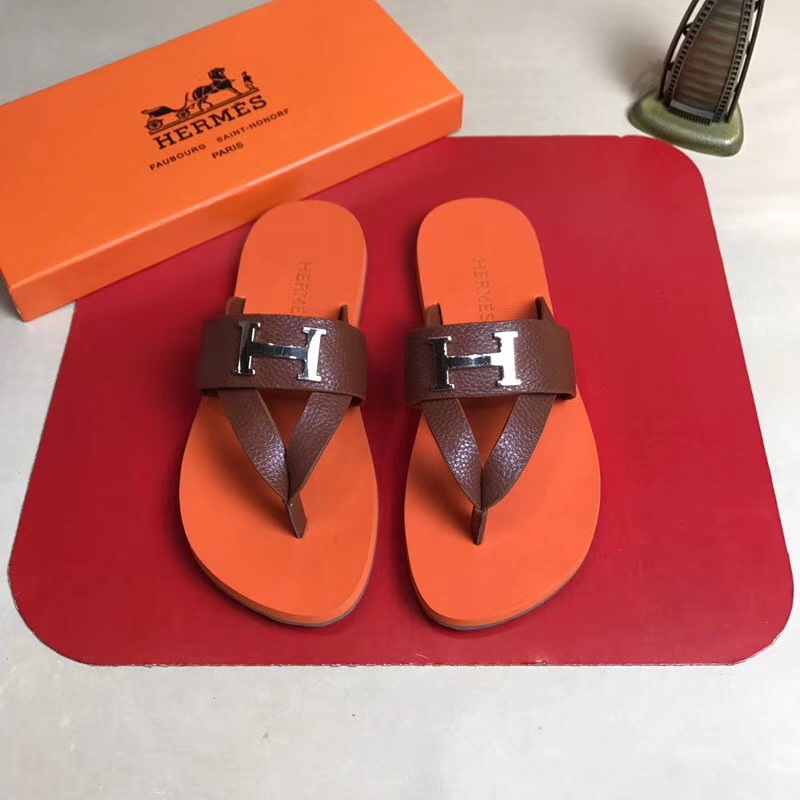 Hermes men slippers AAA-082(38-44)