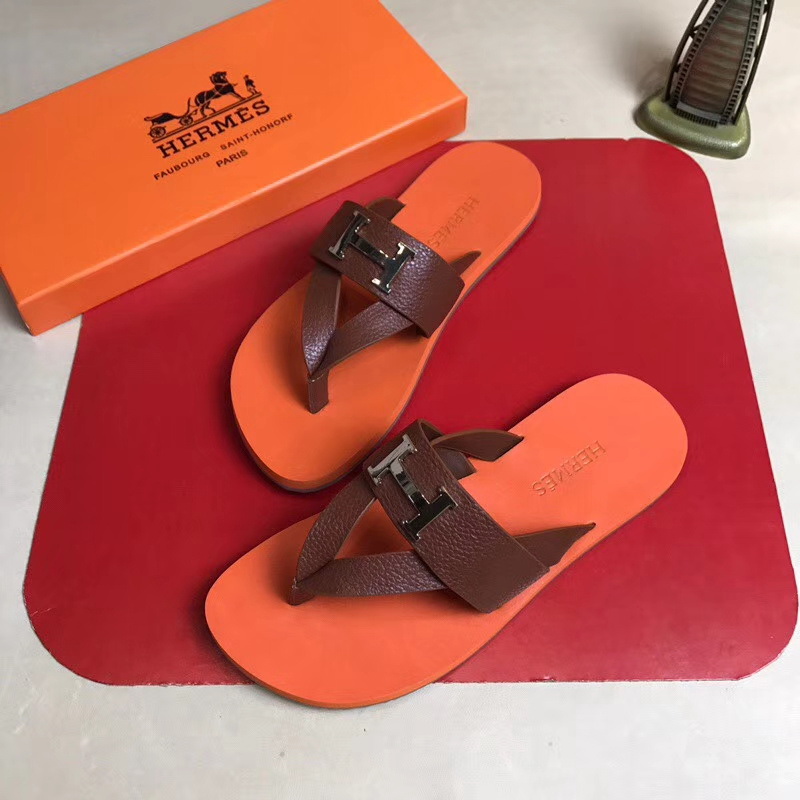 Hermes men slippers AAA-082(38-44)