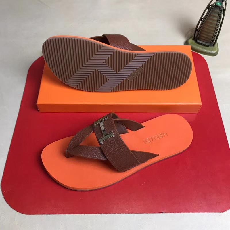 Hermes men slippers AAA-082(38-44)