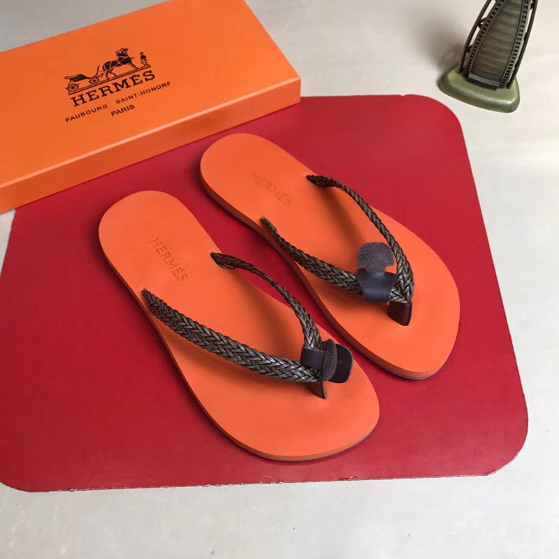 Hermes men slippers AAA-083(38-44)