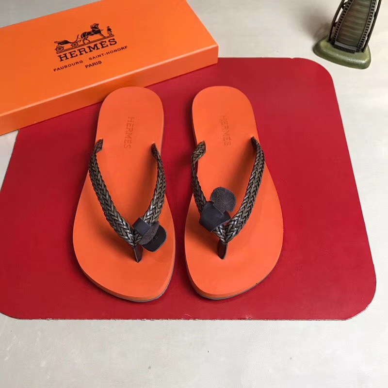 Hermes men slippers AAA-083(38-44)