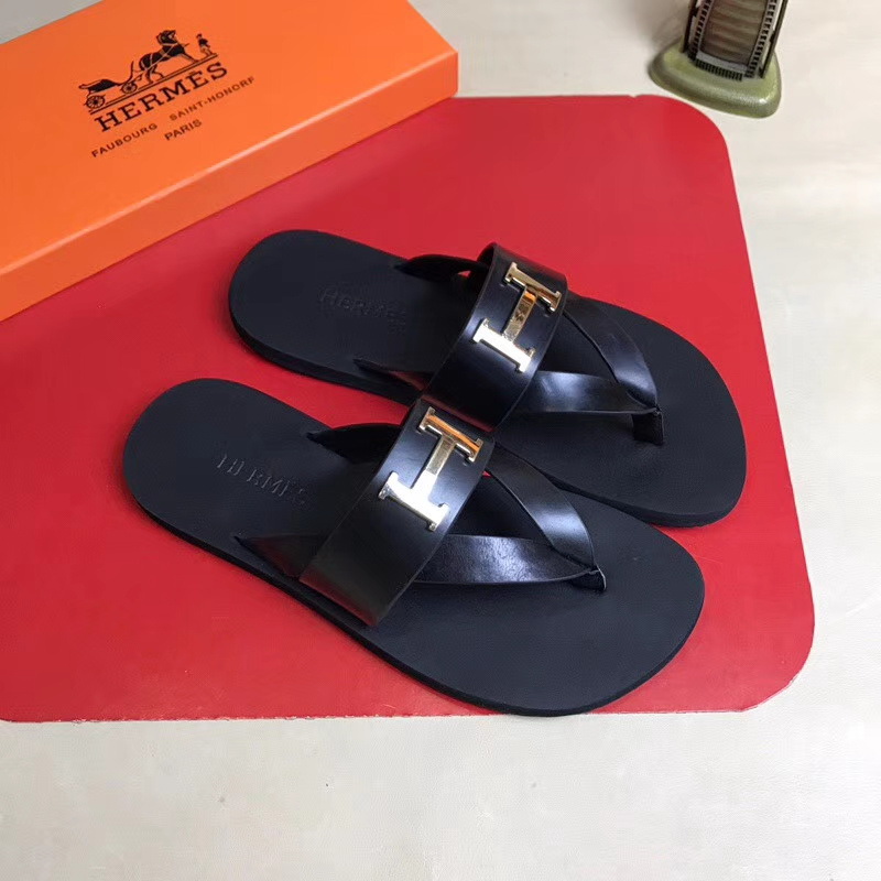 Hermes men slippers AAA-084(38-44)