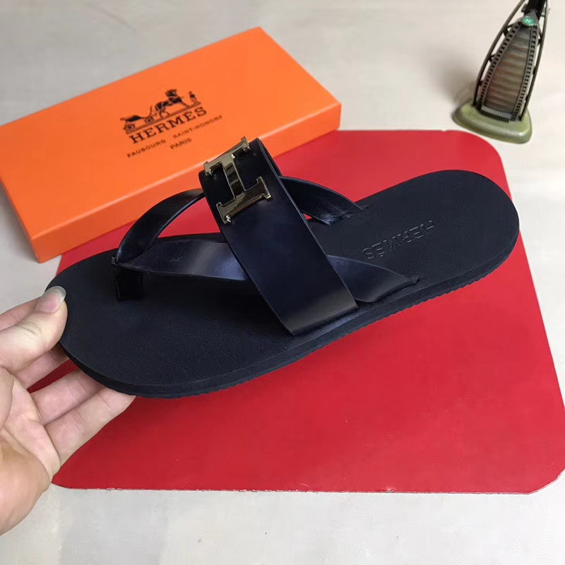 Hermes men slippers AAA-084(38-44)