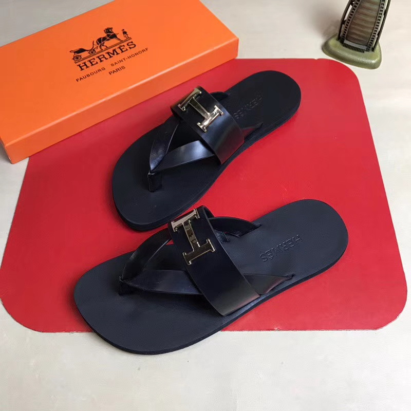 Hermes men slippers AAA-084(38-44)