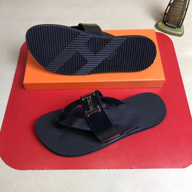 Hermes men slippers AAA-084(38-44)