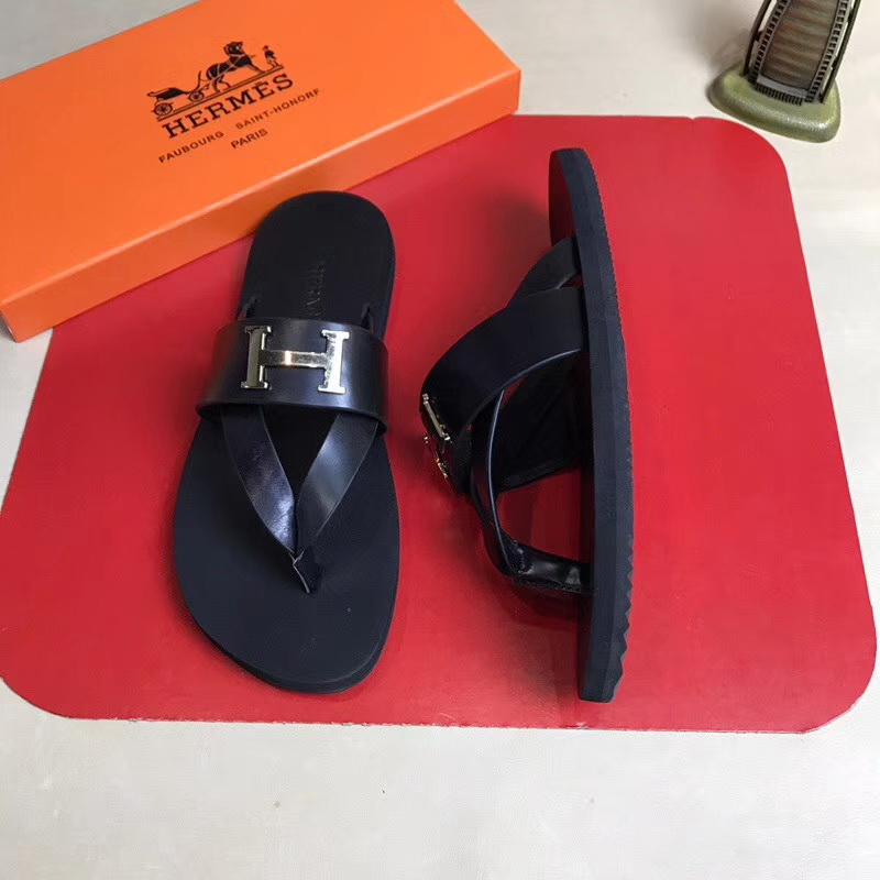 Hermes men slippers AAA-084(38-44)