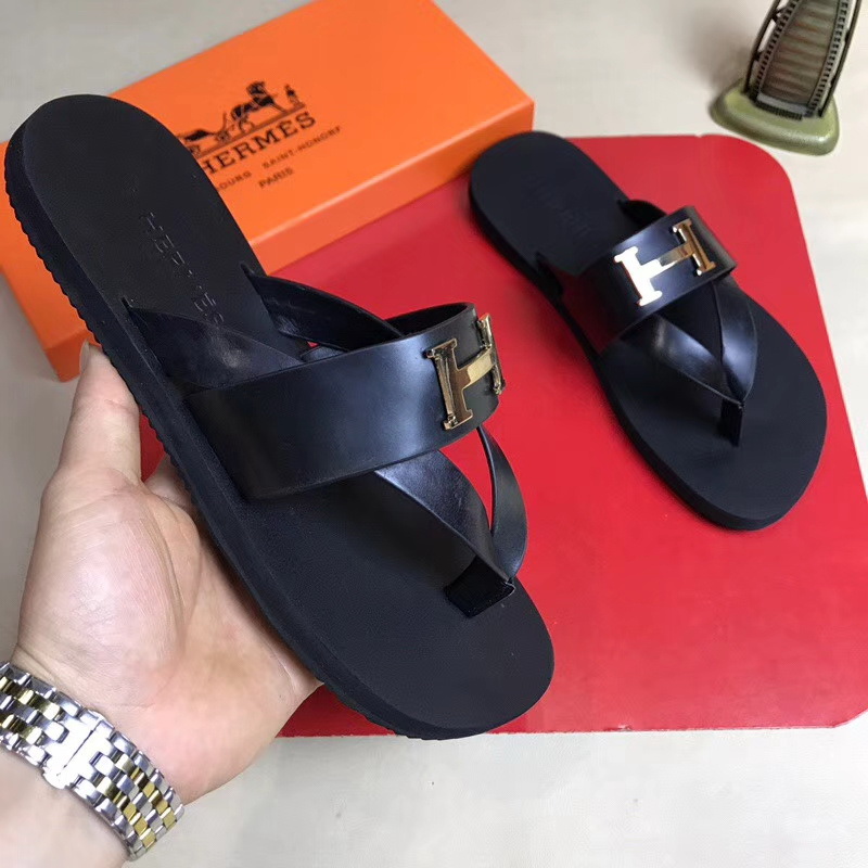 Hermes men slippers AAA-084(38-44)