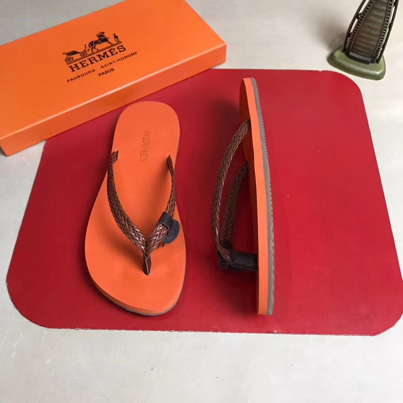 Hermes men slippers AAA-085(38-44)