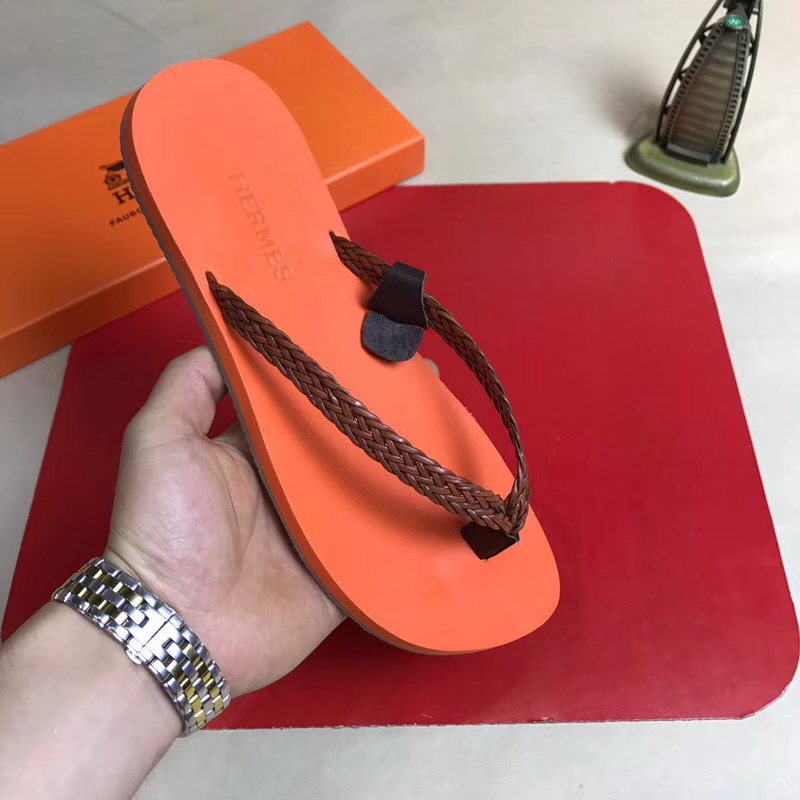 Hermes men slippers AAA-085(38-44)