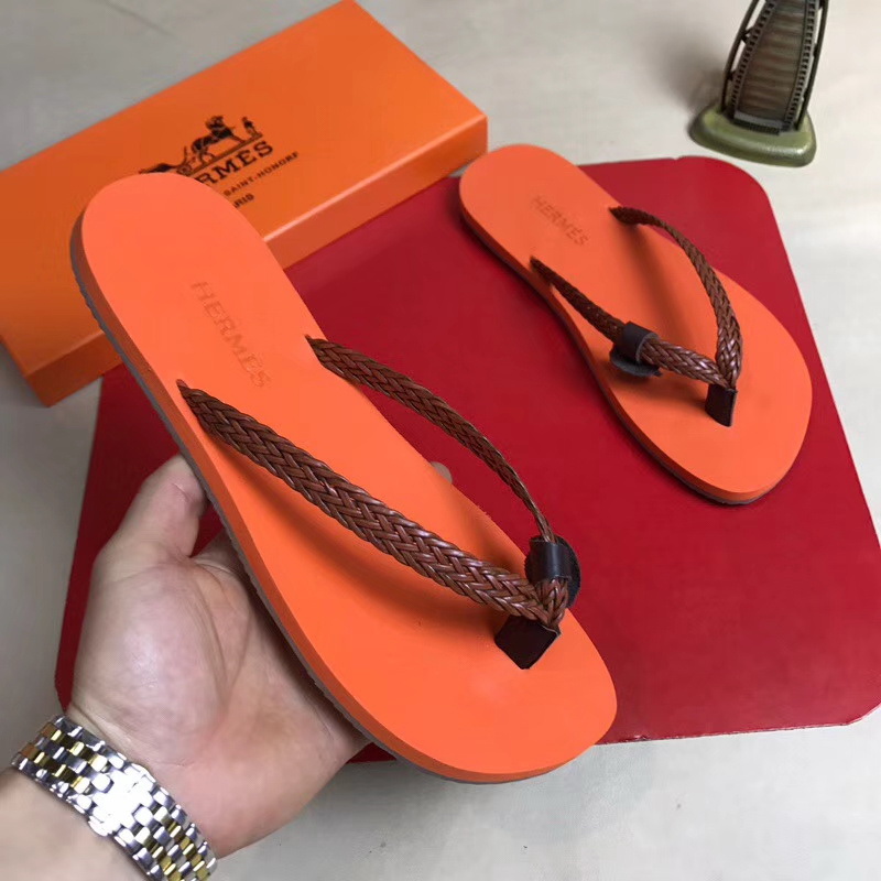 Hermes men slippers AAA-085(38-44)