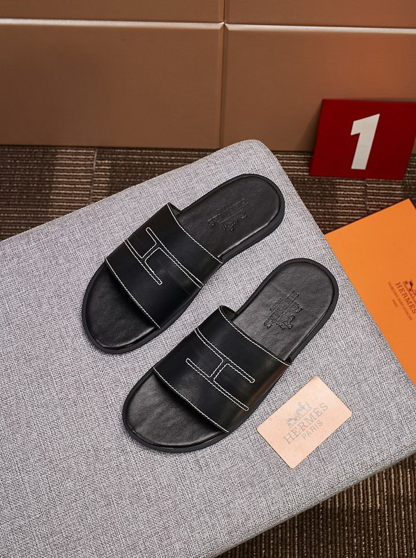 Hermes men slippers AAA-087(38-44)