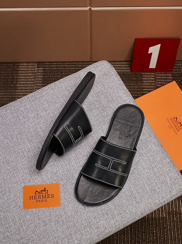 Hermes men slippers AAA-087(38-44)