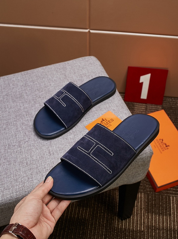 Hermes men slippers AAA-089(38-44)