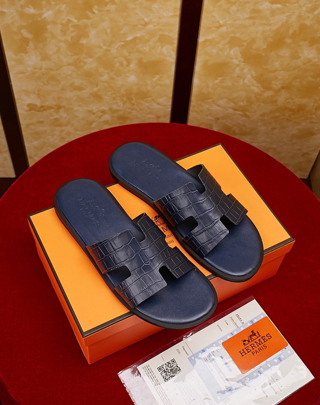 Hermes men slippers AAA-090(38-44)