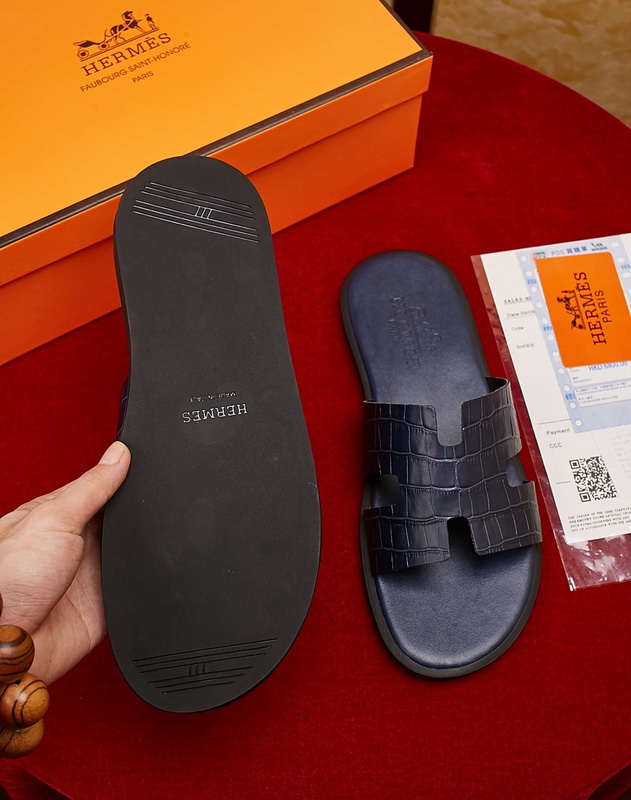 Hermes men slippers AAA-090(38-44)