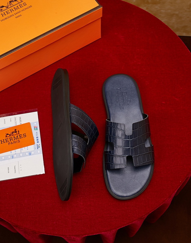 Hermes men slippers AAA-090(38-44)