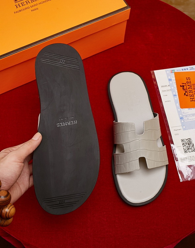 Hermes men slippers AAA-091(38-44)