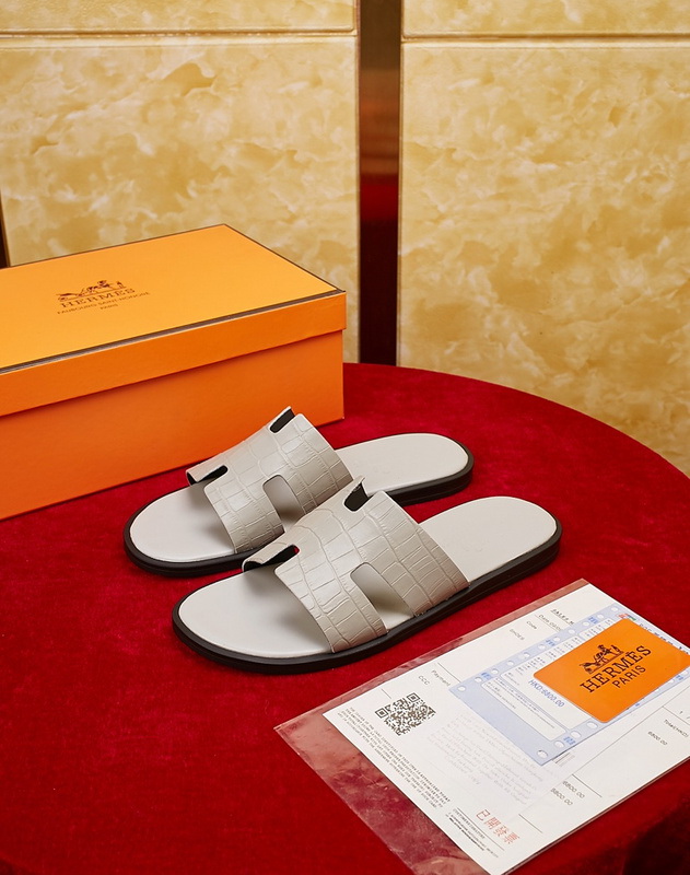 Hermes men slippers AAA-091(38-44)