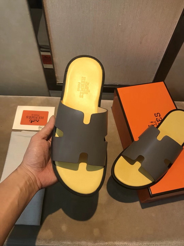 Hermes men slippers AAA-097(38-45)