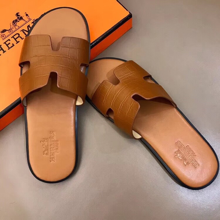 Hermes men slippers AAA-102(38-45)