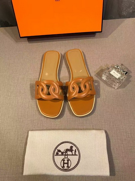 Hermes women slippers AAA-040(35-40)