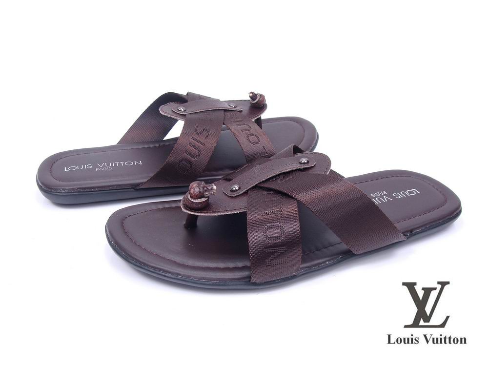 LV men slippers-055