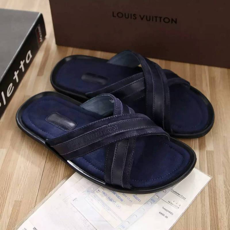 LV men slippers AAA-098