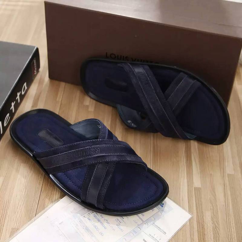 LV men slippers AAA-098