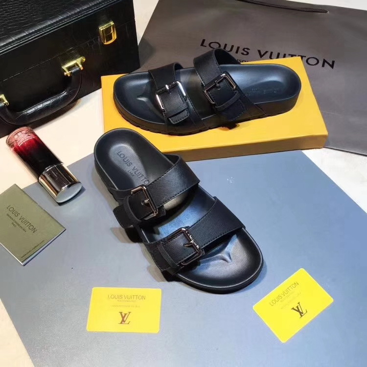 LV men slippers AAA-234(38-45)