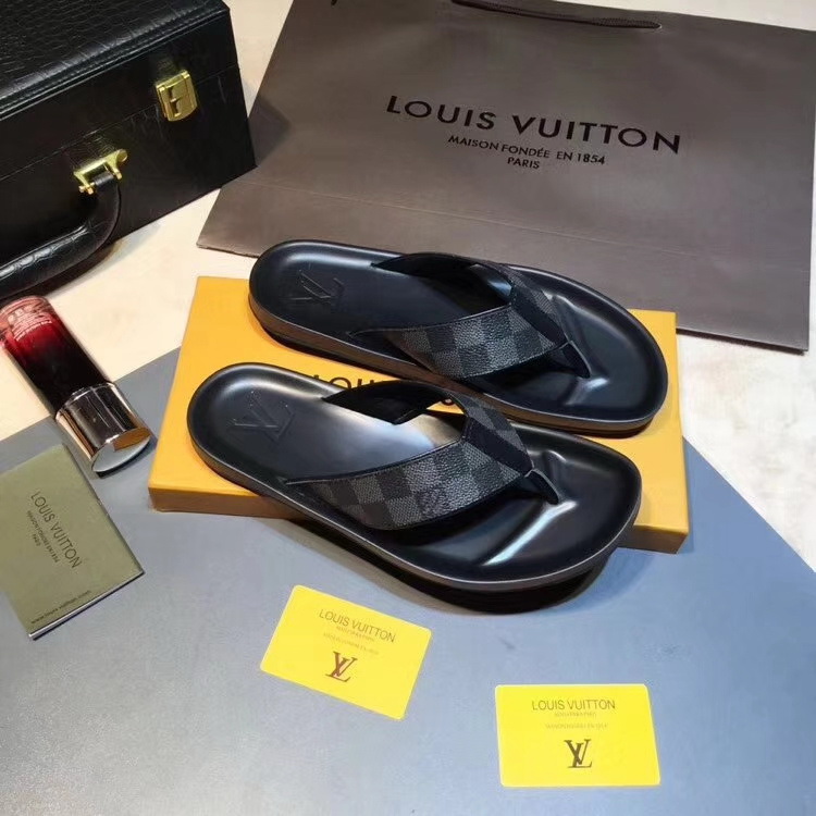 LV men slippers AAA-236(38-45)