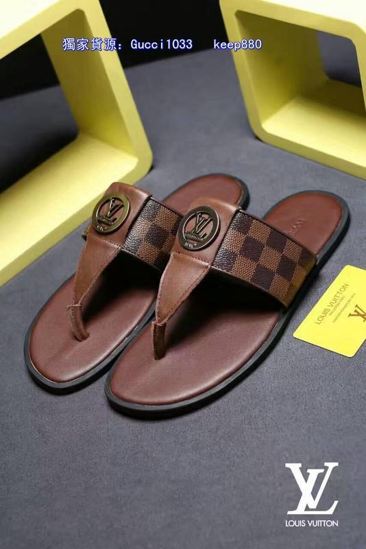 LV men slippers AAA(38-45)-189