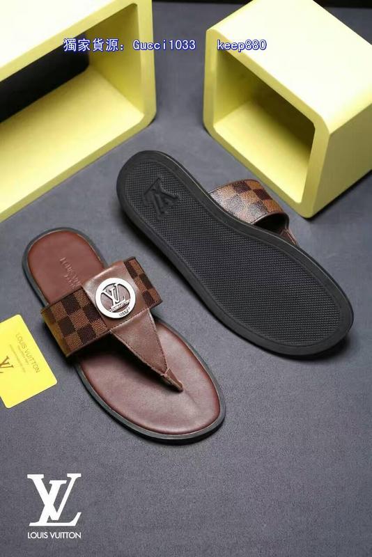 LV men slippers AAA(38-45)-189